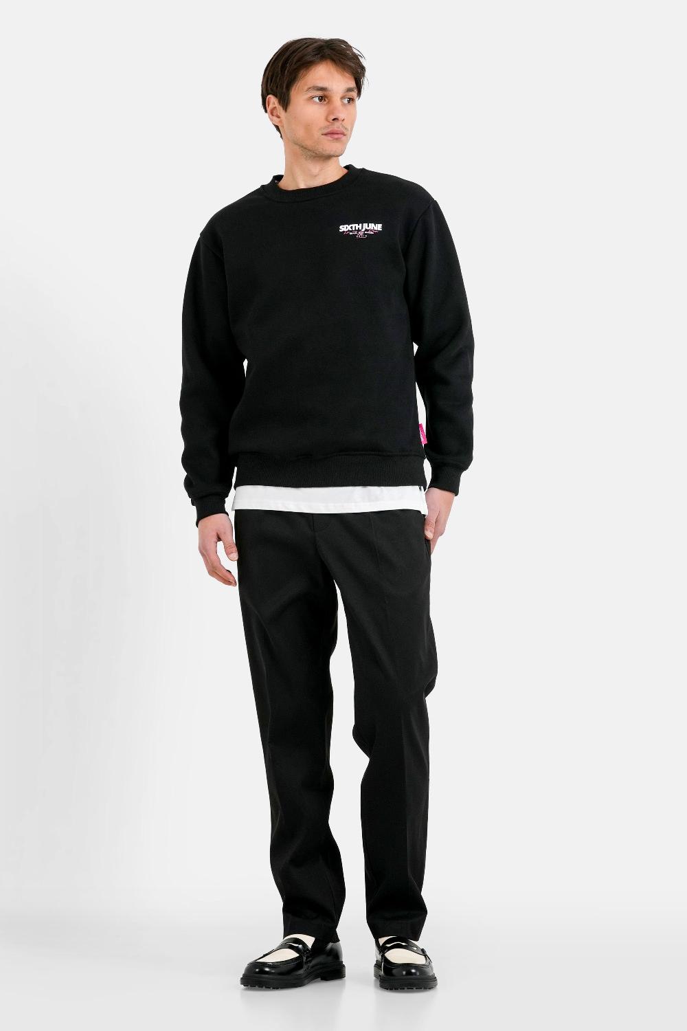 Sixth June Sweatshirt La Vie En Rose Elevate Noir