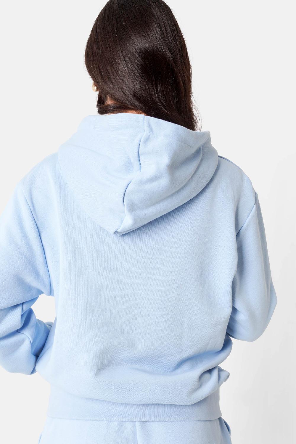 Sixth June Sweatshirt Logo Brodé Bleu