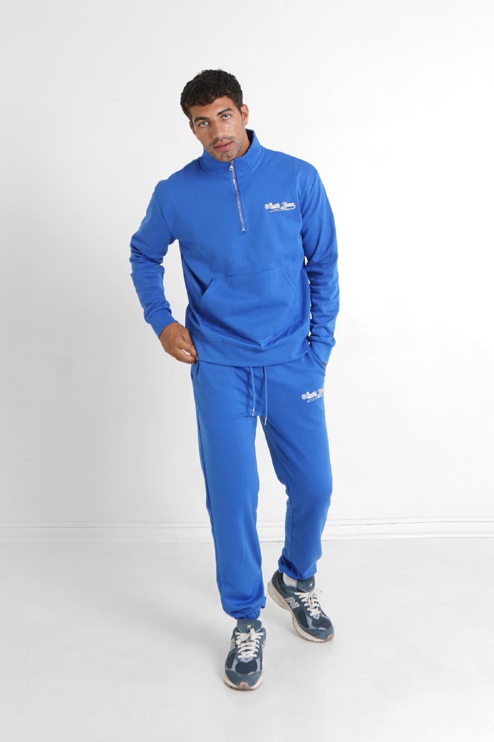 Sixth June Sweatshirt Retro Logo Bleu Foncé