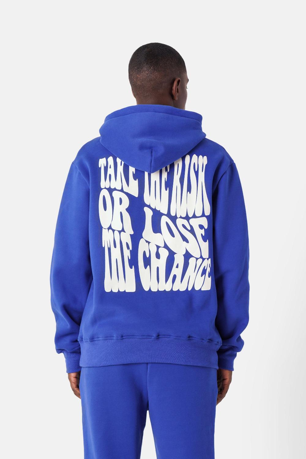sixth june Sweatshirt take the risk Bleu foncé
