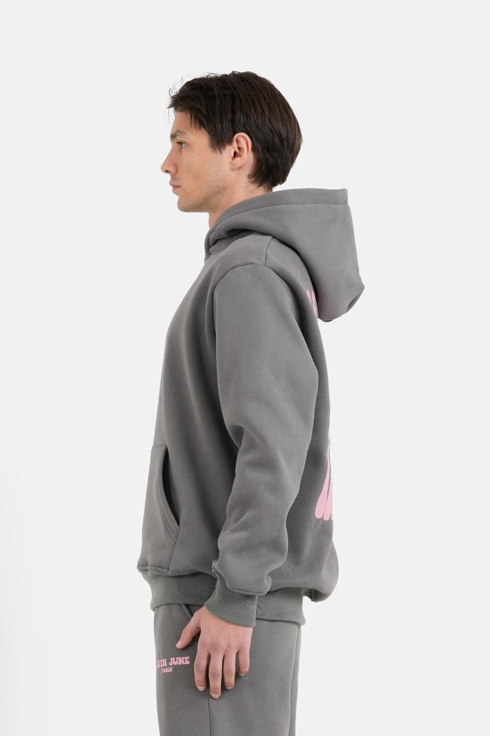 Sixth June Sweatshirt Take The Risk Gris Foncé