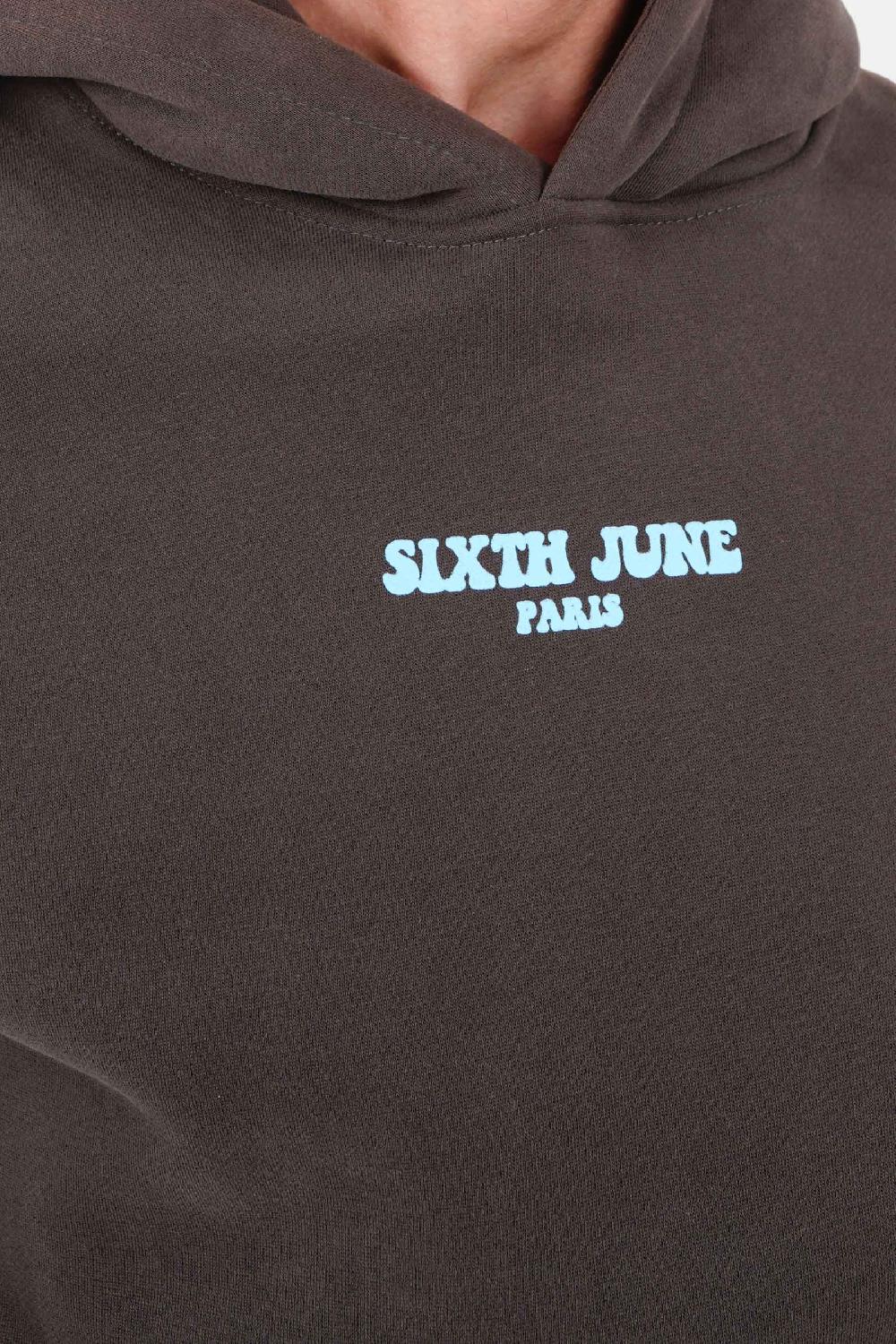 Sixth June Sweatshirt Take The Risk Gris Foncé