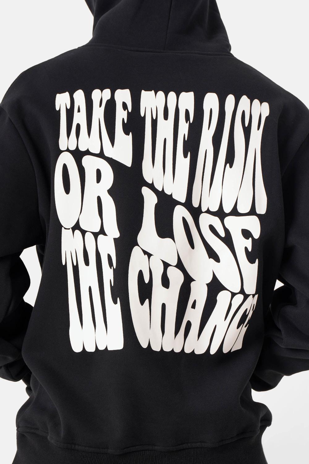 Sixth June Sweatshirt Take The Risk Noir
