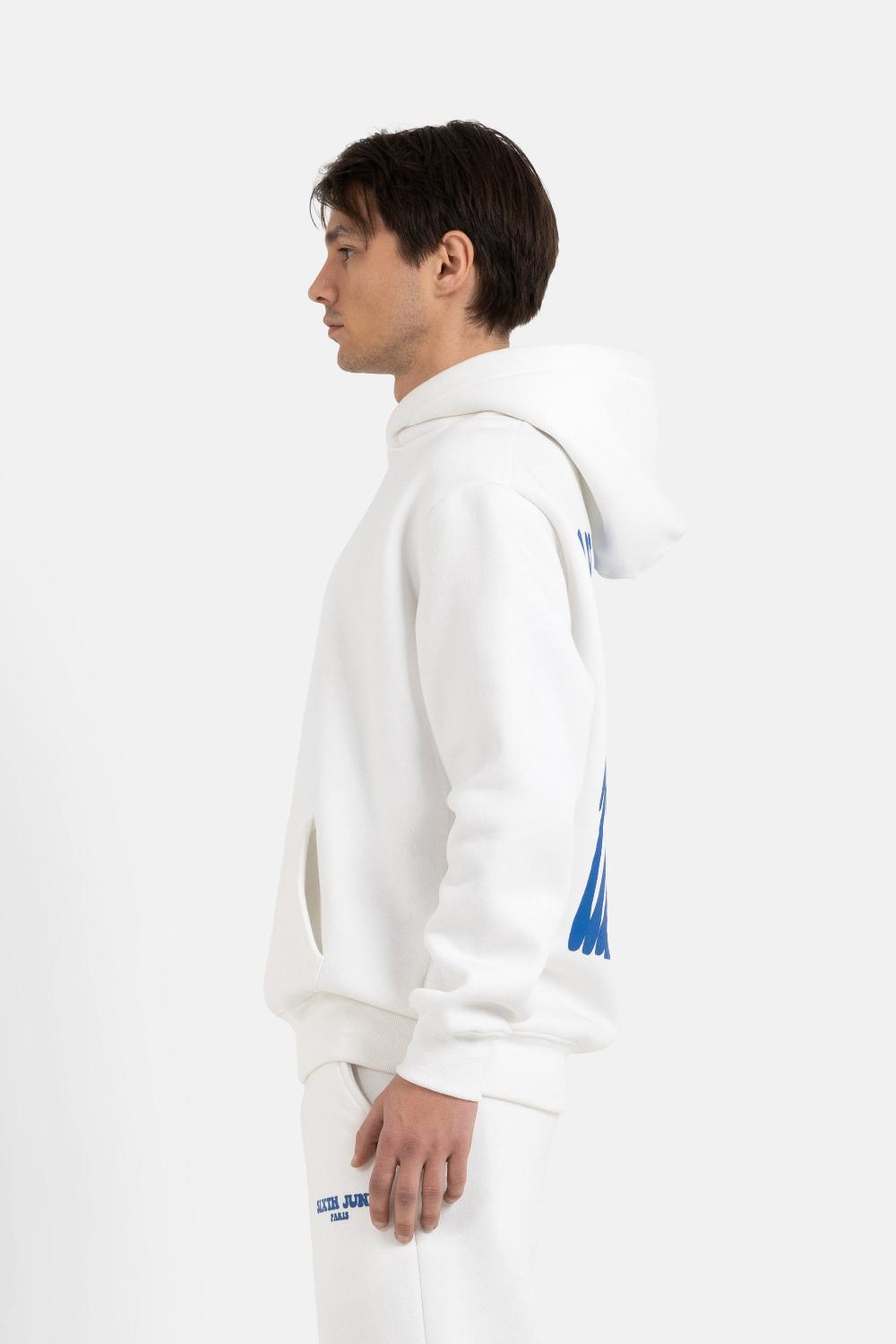 Sixth June Sweatshirt Take The Risk Rétro Blanc