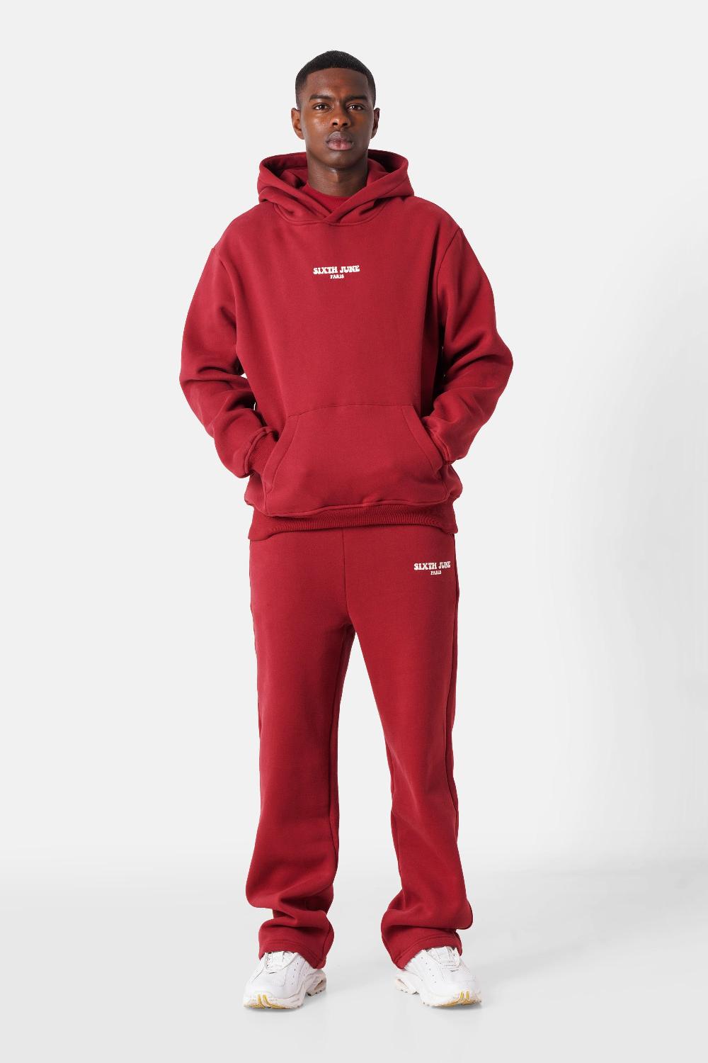Sixth June Sweatshirt Take The Risk Rouge Bordeaux