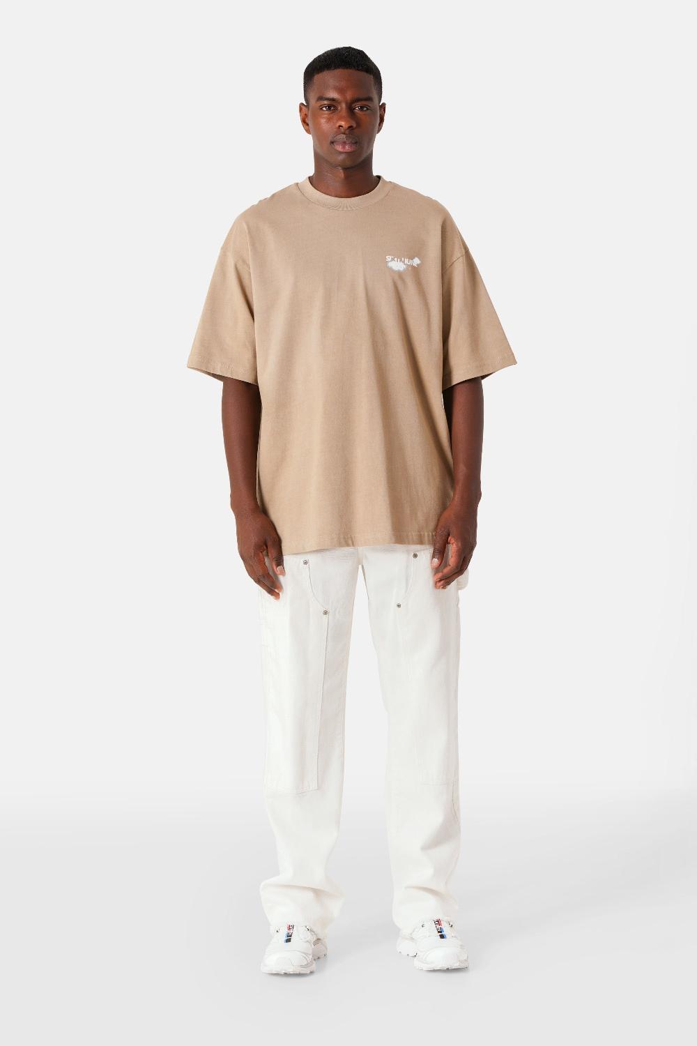 Sixth June T-shirt Ciel Beige