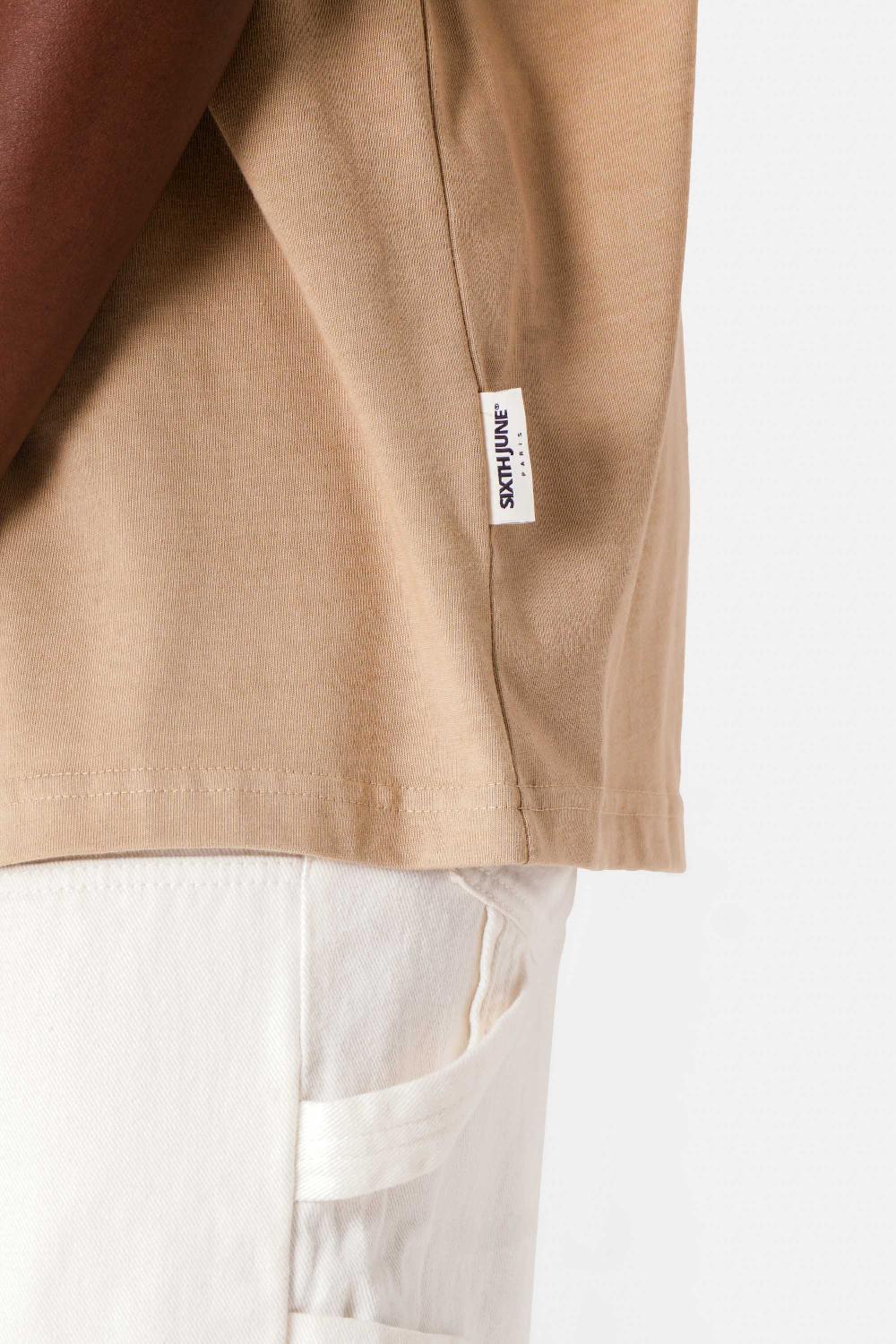 Sixth June T-shirt Ciel Beige