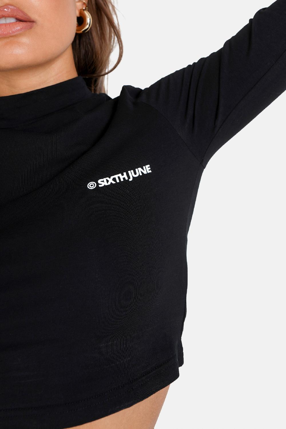 Sixth June T-shirt Court Essential Noir