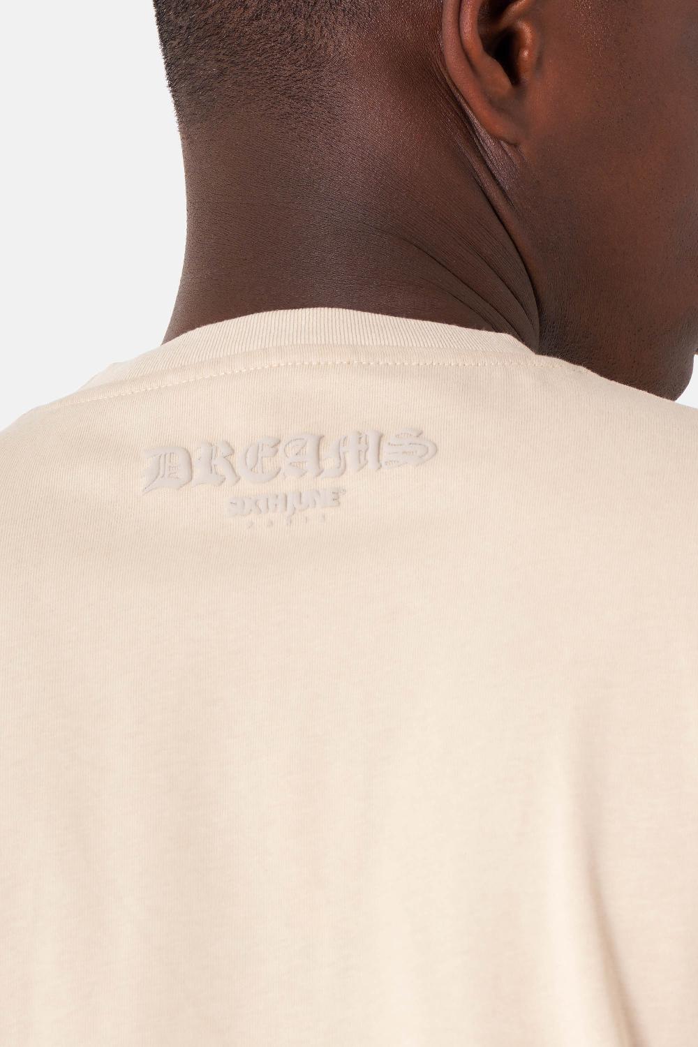 Sixth June T-shirt Dreams Imprimé Beige