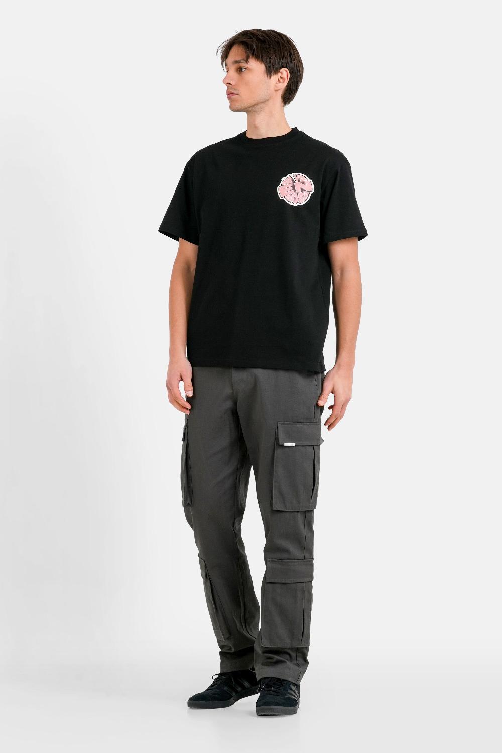 Sixth June T-shirt Graphique Dos Noir