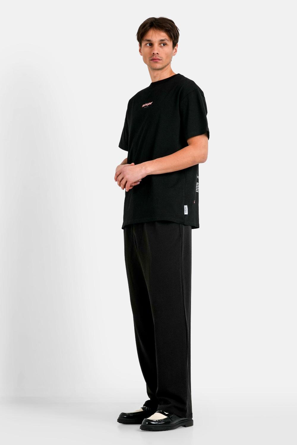 Sixth June T-shirt Graphique Dos Noir