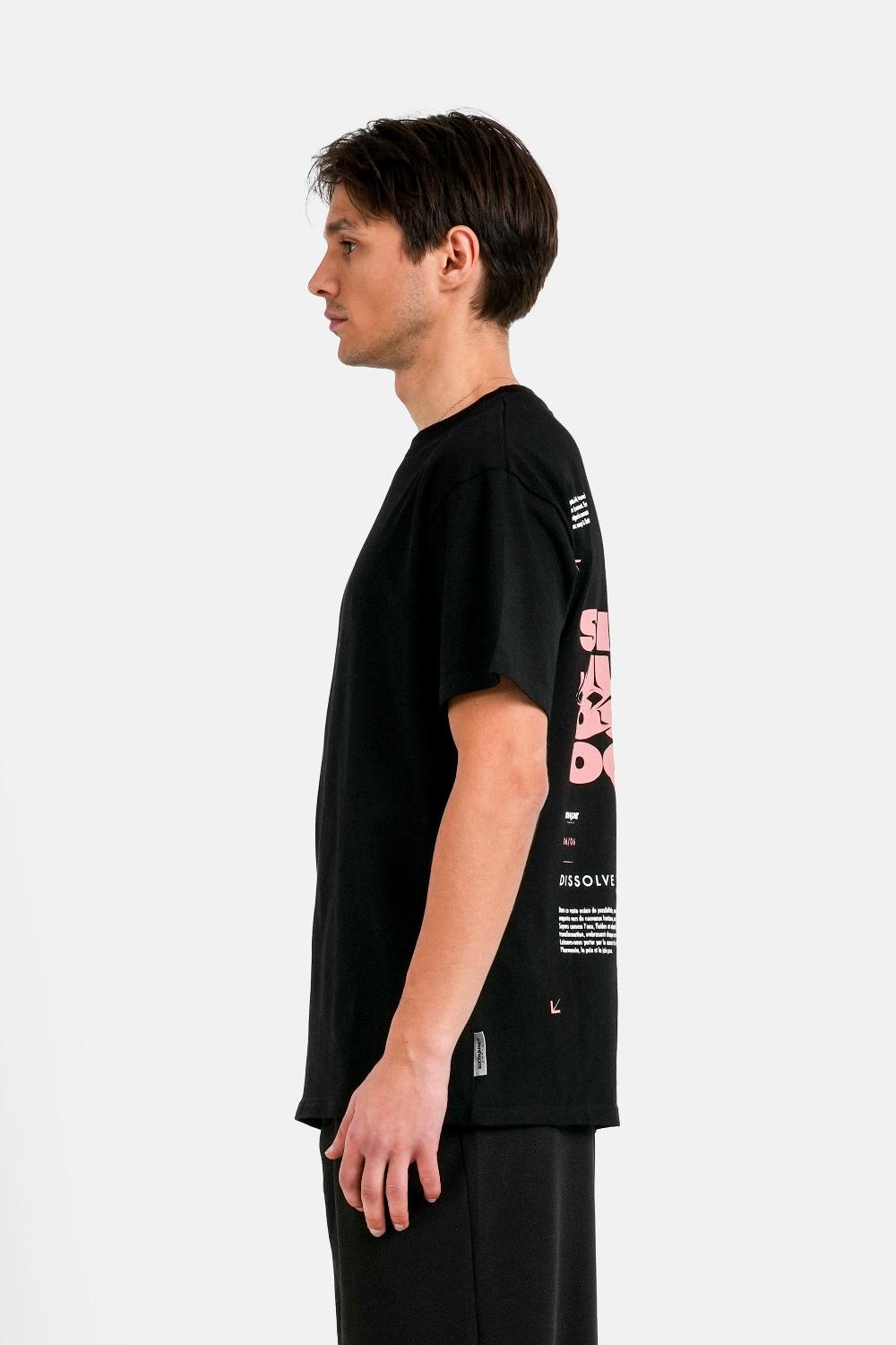 Sixth June T-shirt Graphique Dos Noir