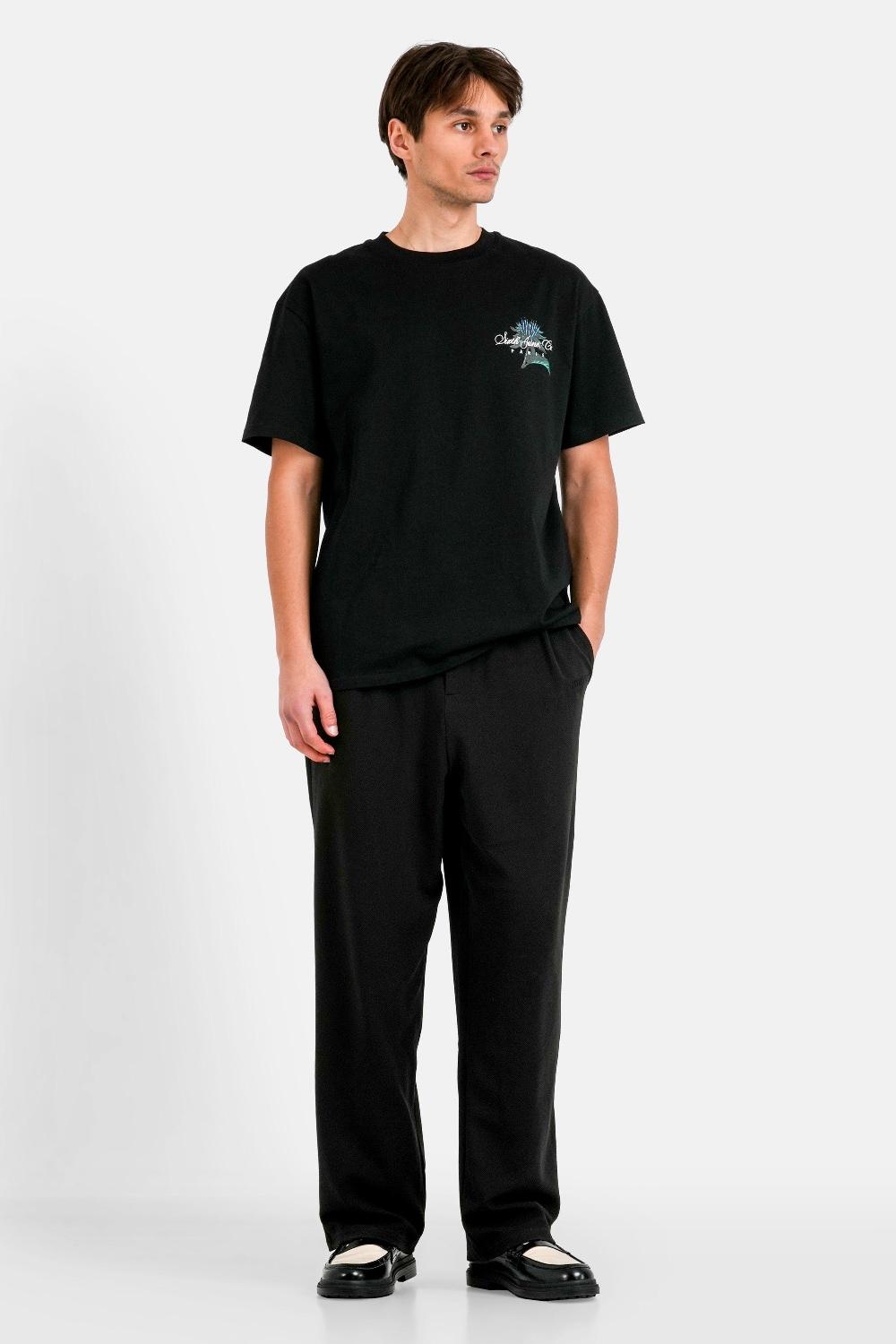 Sixth June T-shirt Imprimé Chardon Noir