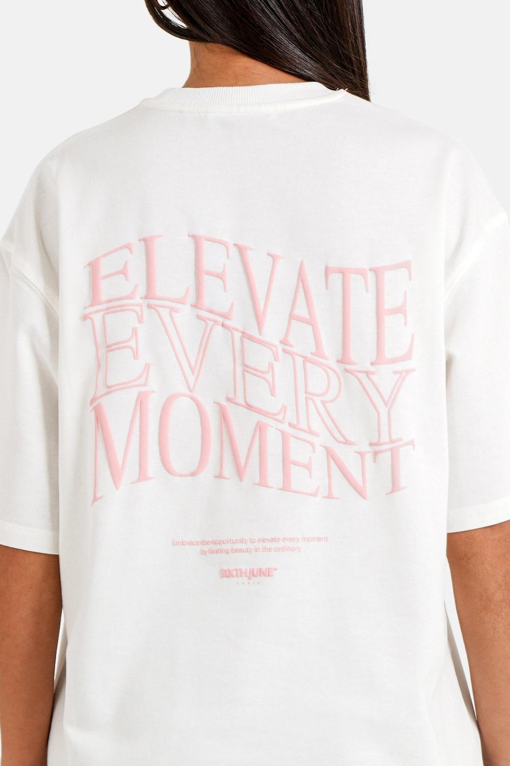 Sixth June T-shirt Imprimé ELEVATE Blanc