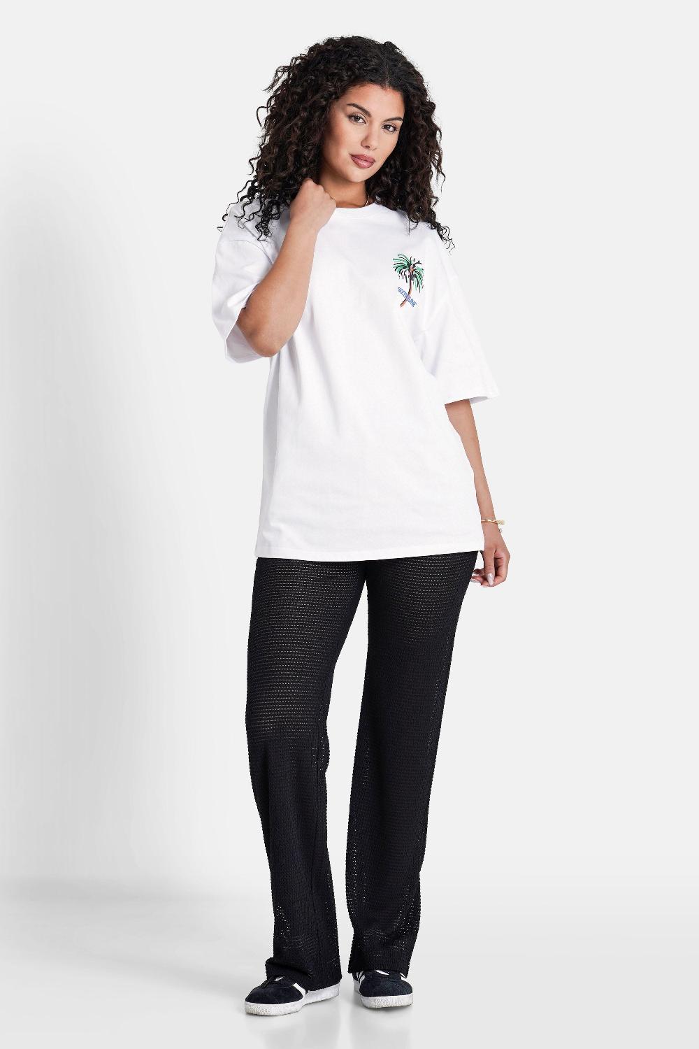 Sixth June T-shirt Imprimé Serenity Blanc