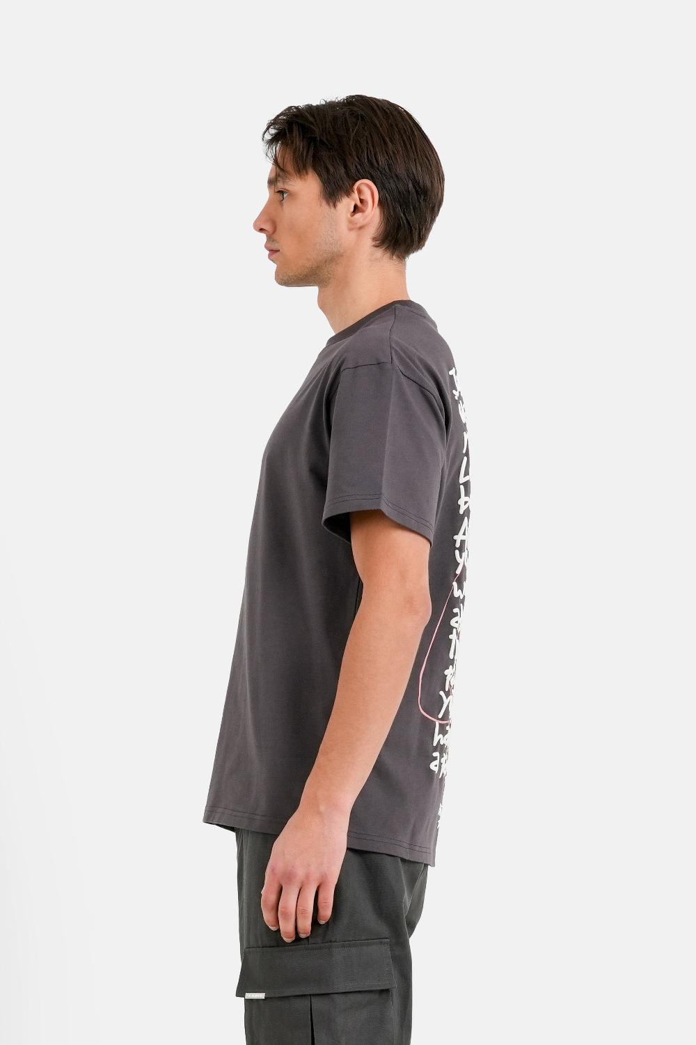 Sixth June T-shirt Let Your Imagination Gris