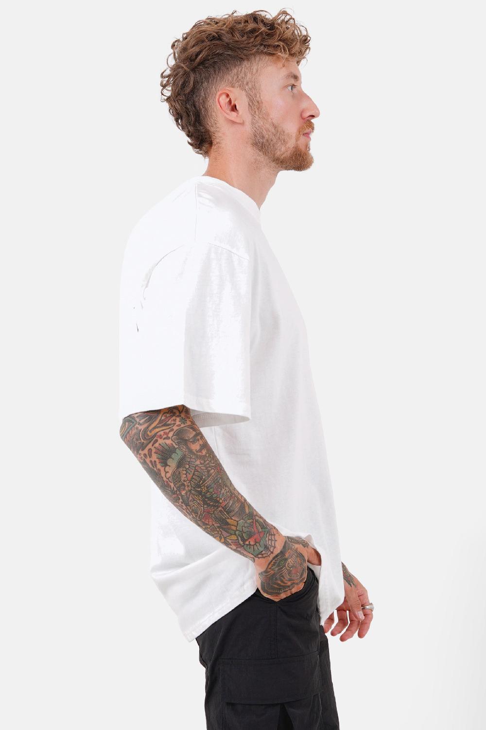 Sixth June T-shirt Logo éclair Blanc