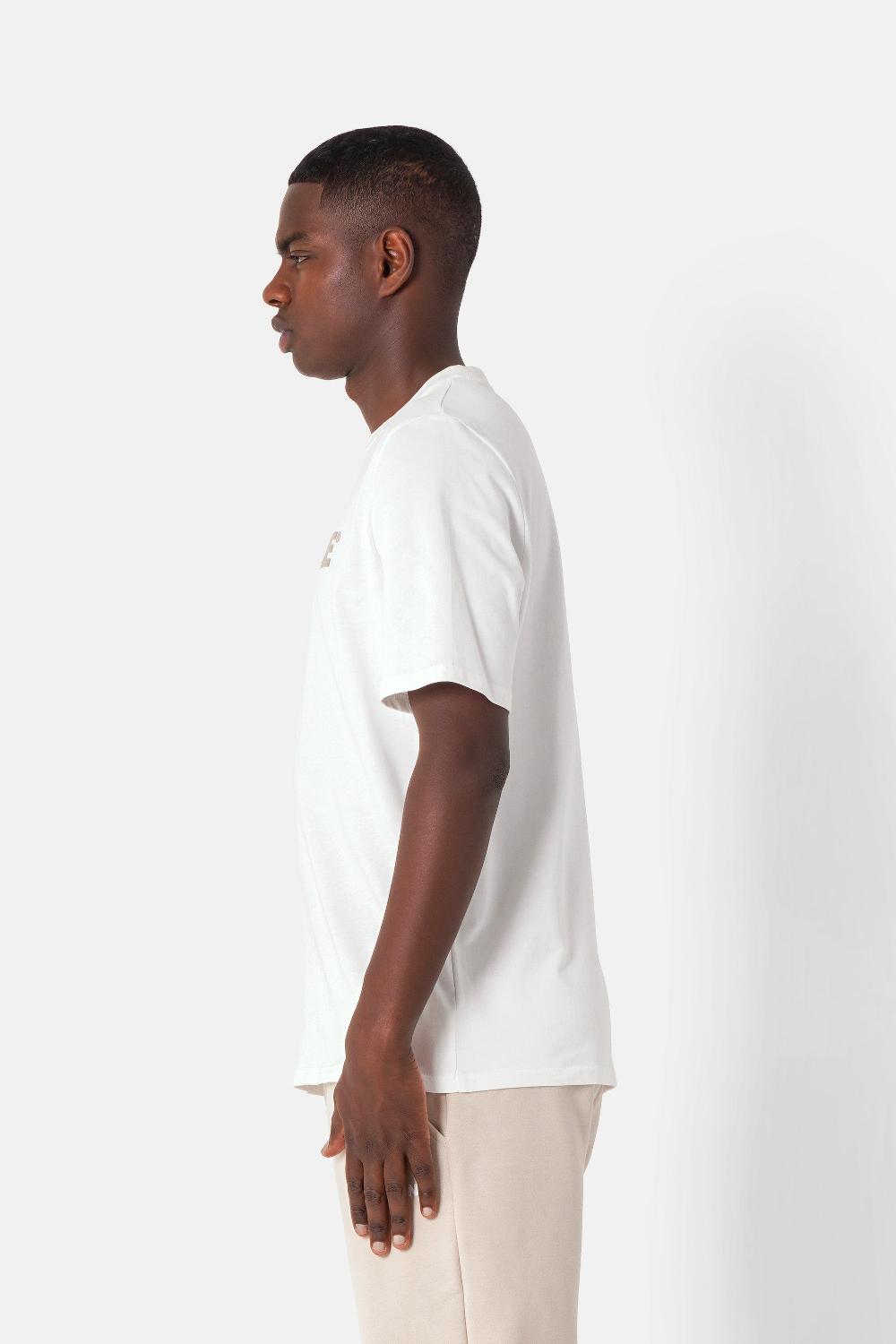 Sixth June T-shirt Logo Puff Blanc