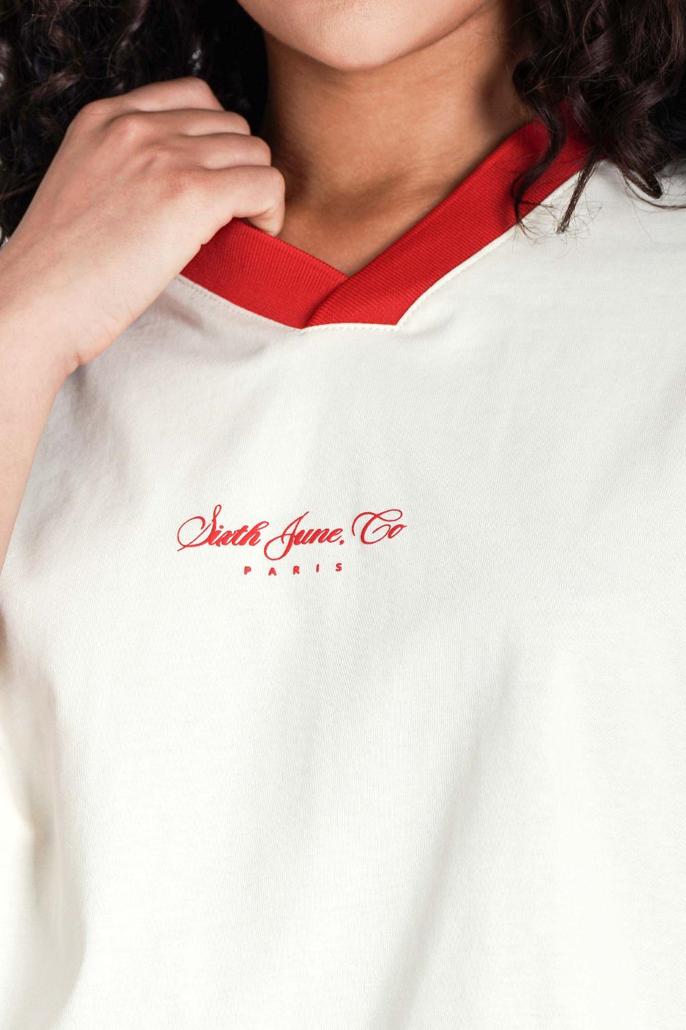 Sixth June T-shirt Paradisio Sport Beige