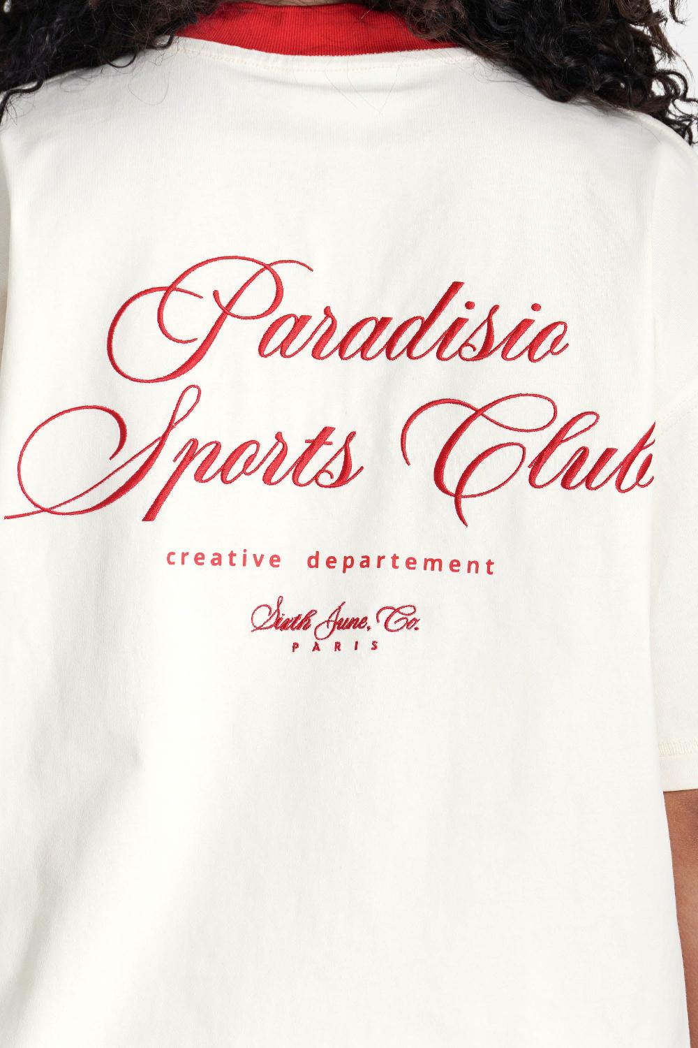 Sixth June T-shirt Paradisio Sport Beige