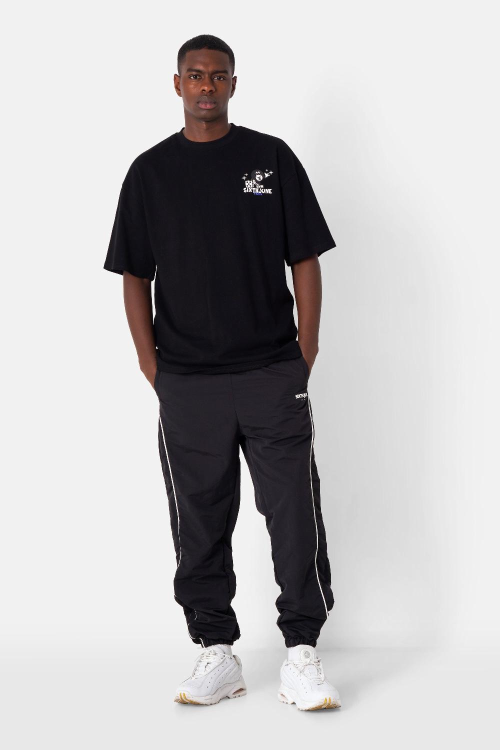 Sixth June T-shirt Retro Final Game Noir