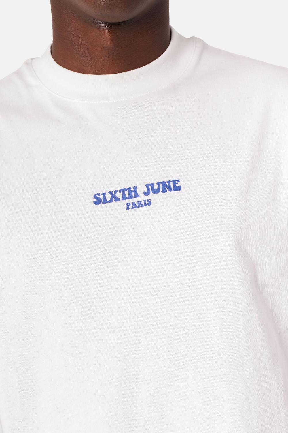 Sixth June T-shirt Take The Risk Blanc
