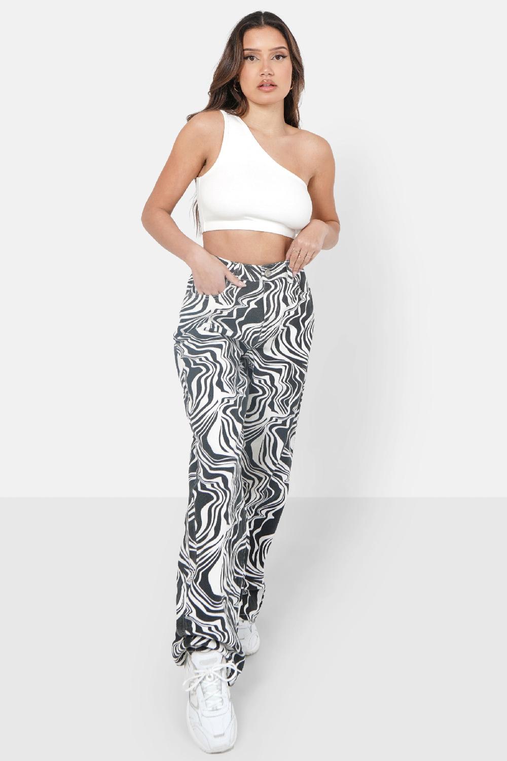 Sixth June Top Bretelle Asymétrique Blanc