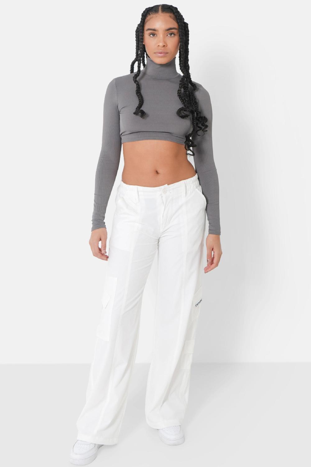 Sixth June Top Dos Nu Bijou Gris