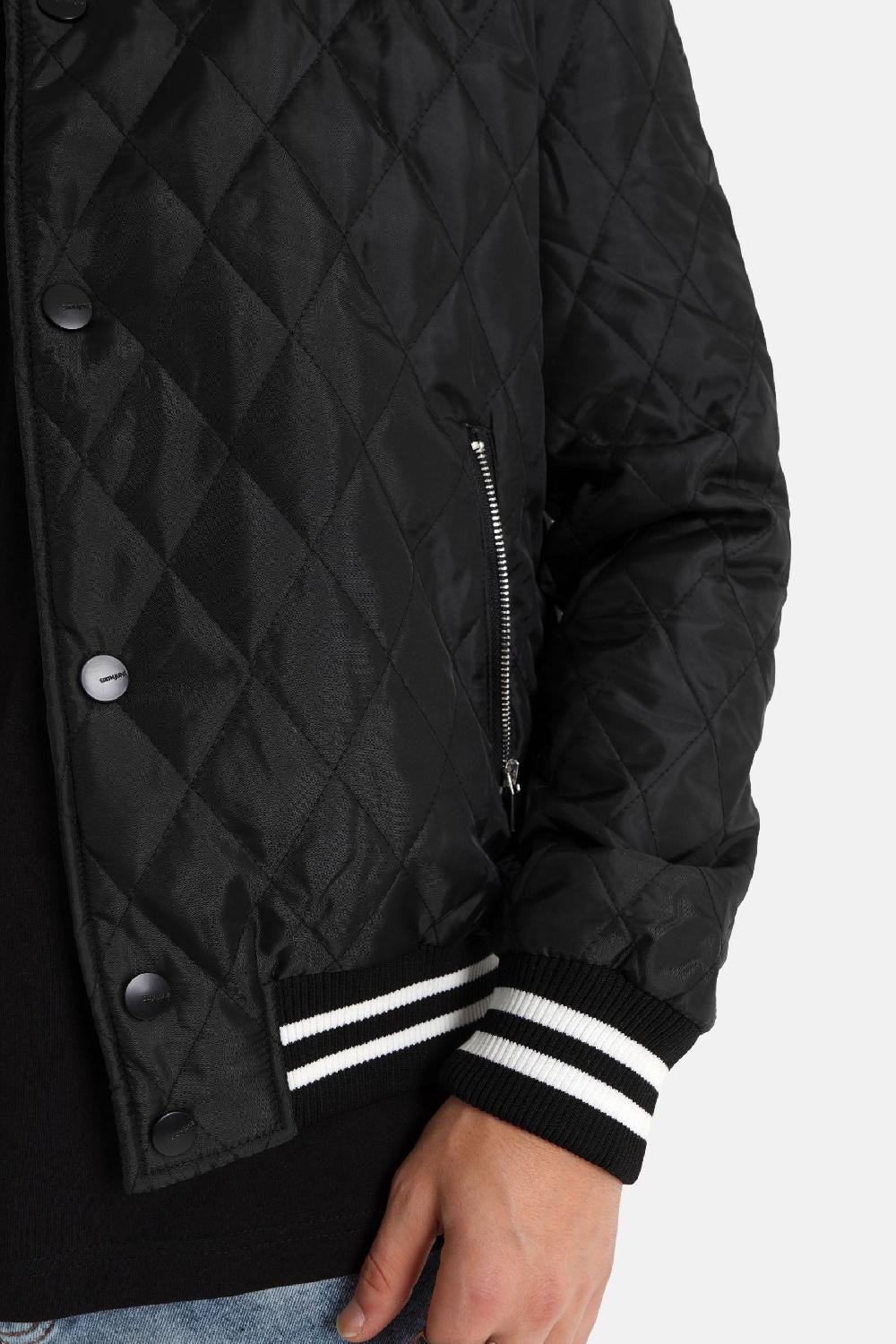 Sixth June Veste Matelassée Broderie Noir