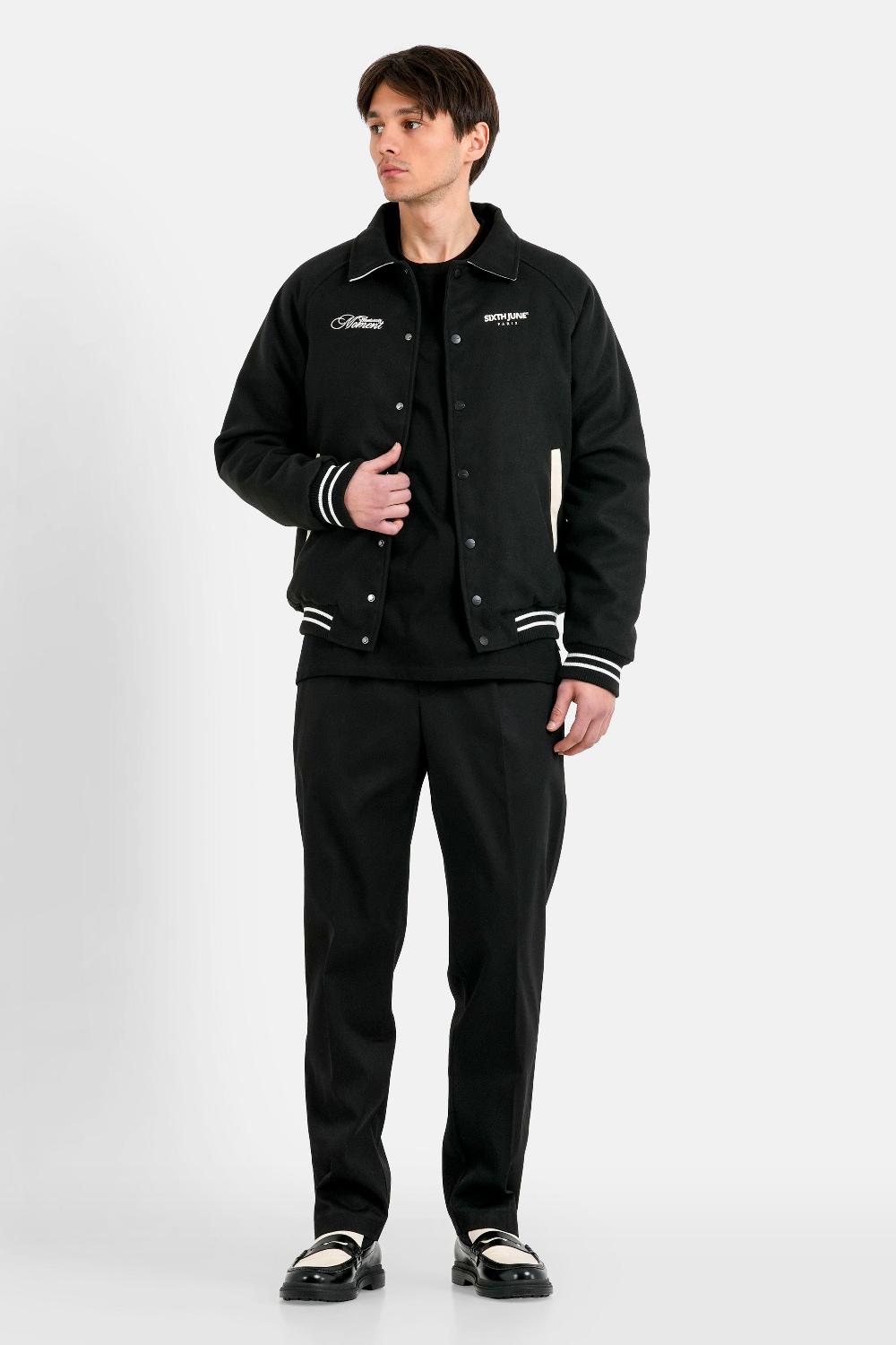 Sixth June Veste Teddy ELEVATE Noir