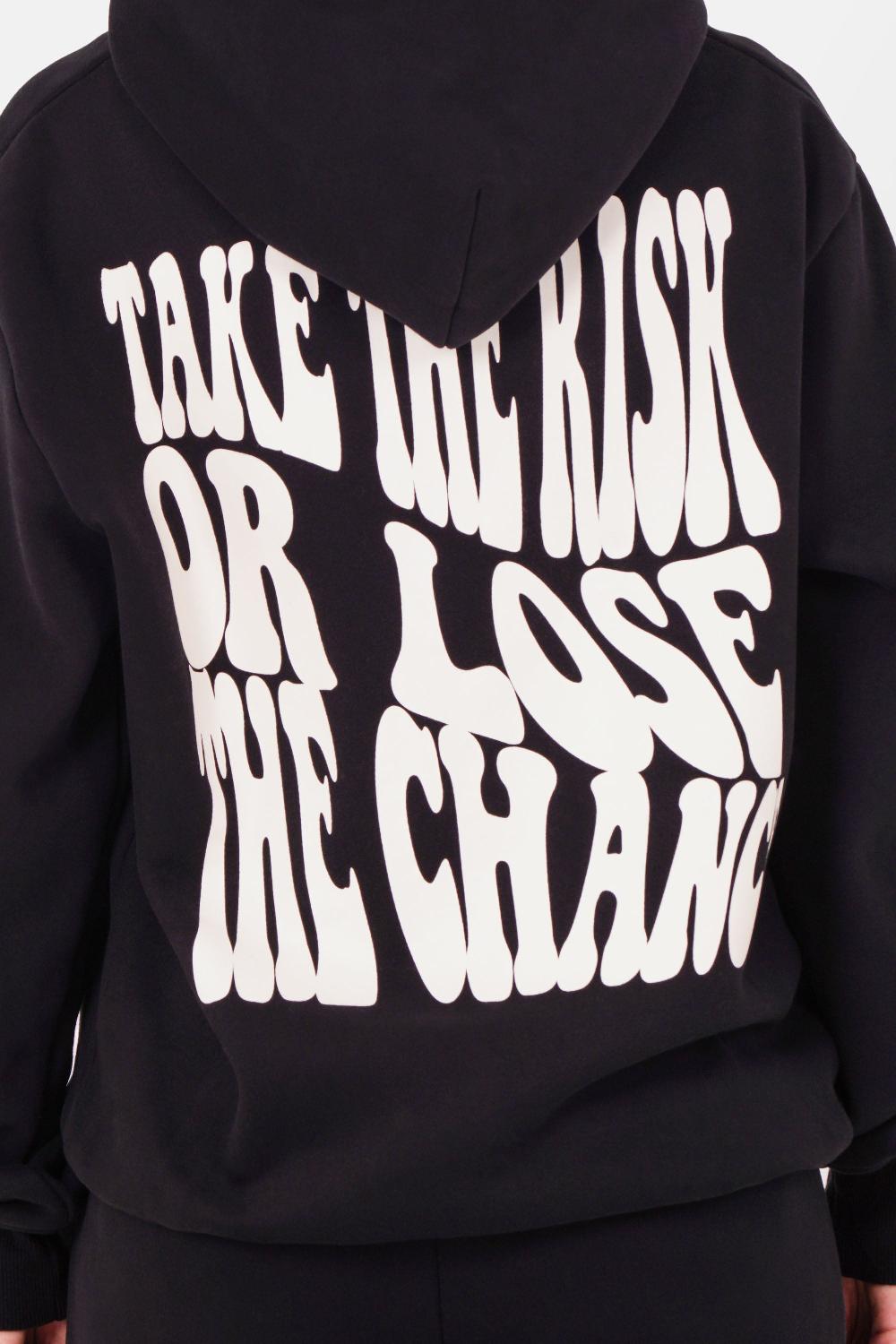 Sixth June Sweatshirt Molletonné Take The Risk Noir