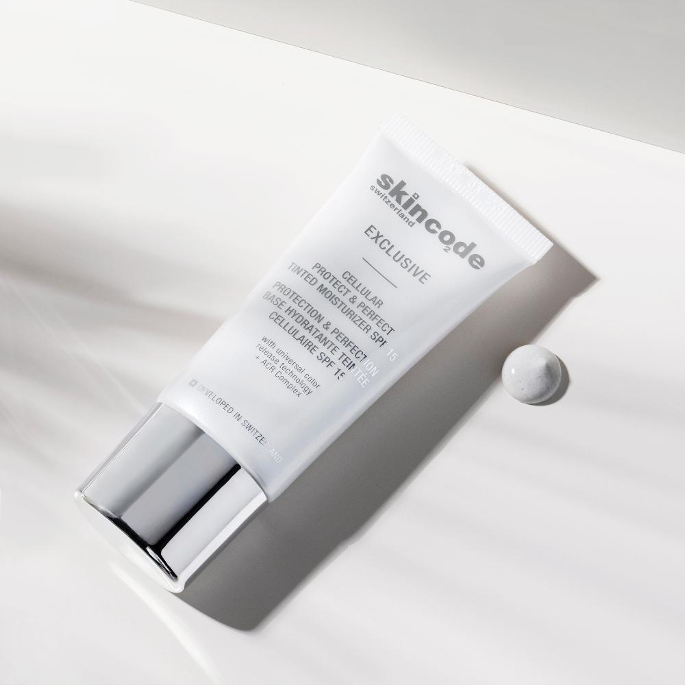 Skincode Protection & Perfection Base Hydratante Teintée Cellulaire SPF 15