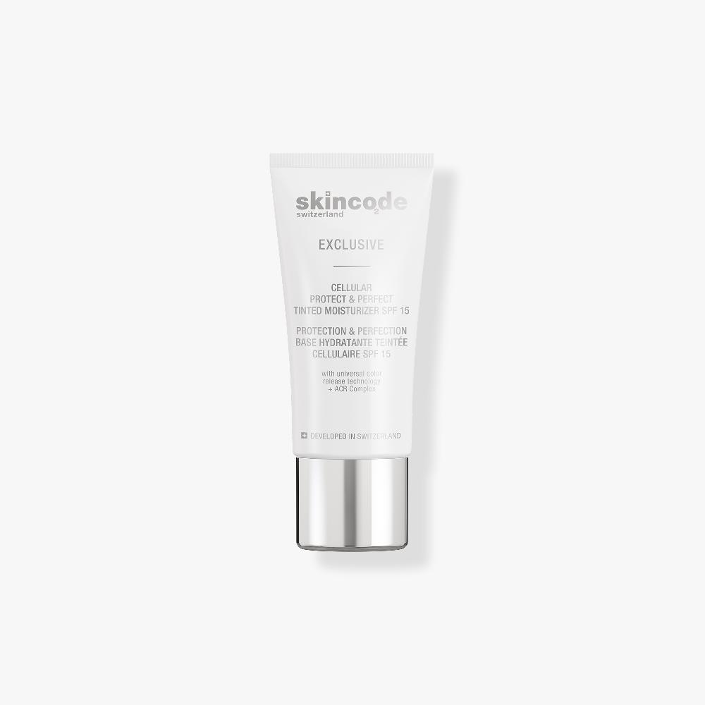 skincode Protection & Perfection Base Hydratante Teintée Cellulaire SPF 15
