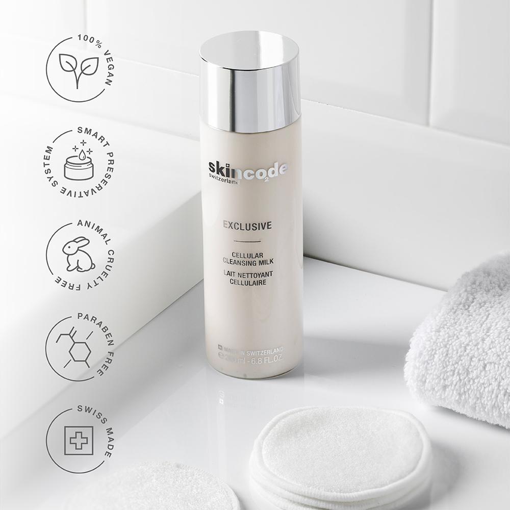 Skincode Lait Nettoyant Cellulaire