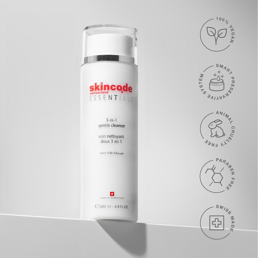Skincode Nettoyant Douceur 3 En 1