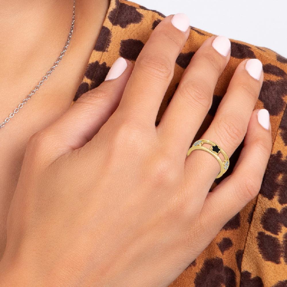 So Charm Bague Ajustable SoCharm Ornée De Cristaux Scintillants