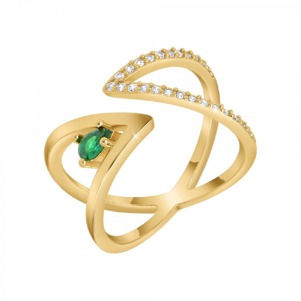so charm Bague ajustable SoCharm ornée de Cristaux scintillants