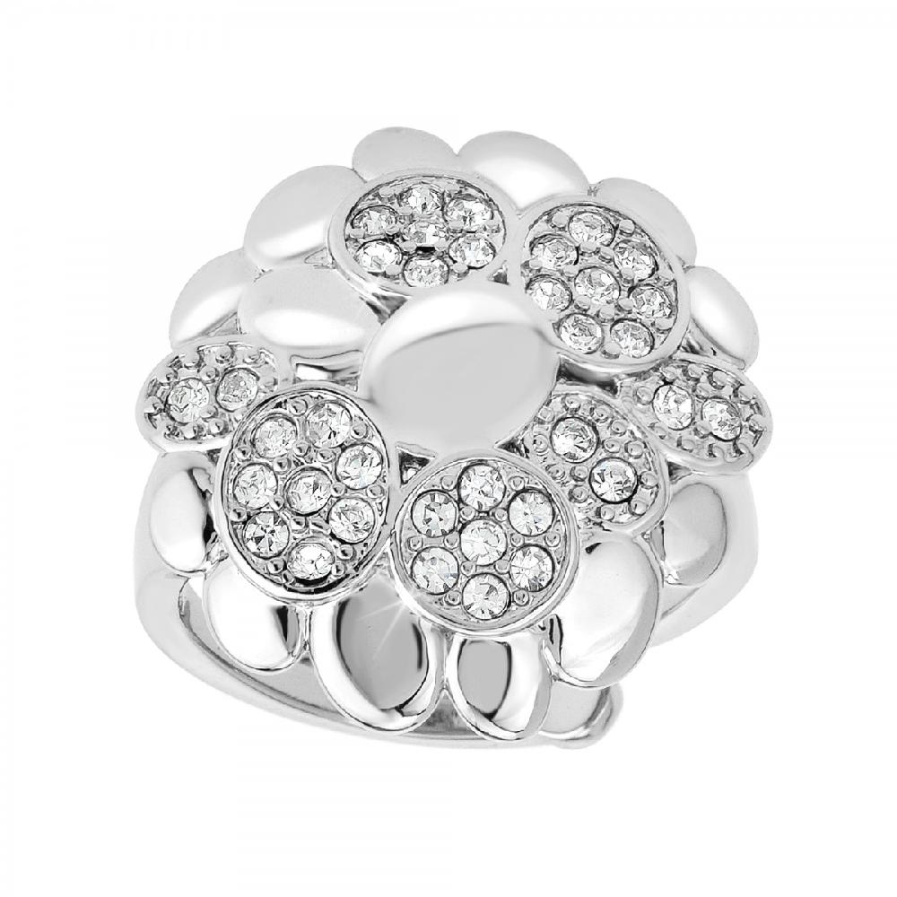 so charm Bague ajustable SoCharm ornée de Zirconium