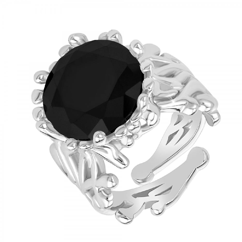 so charm Bague ajustable SoCharm ornée de Zirconium