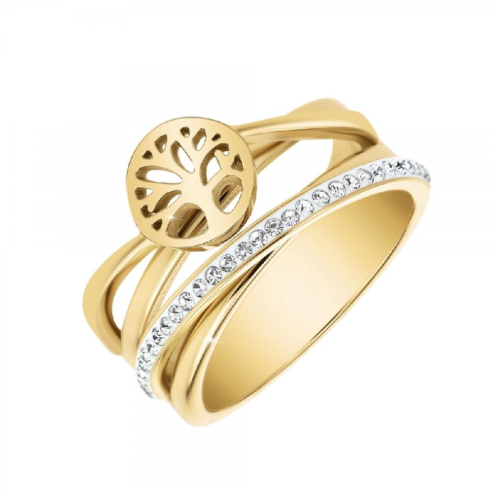 so charm Bague arbre de vie taille 54 SoCharm ornée de cristaux scintillants