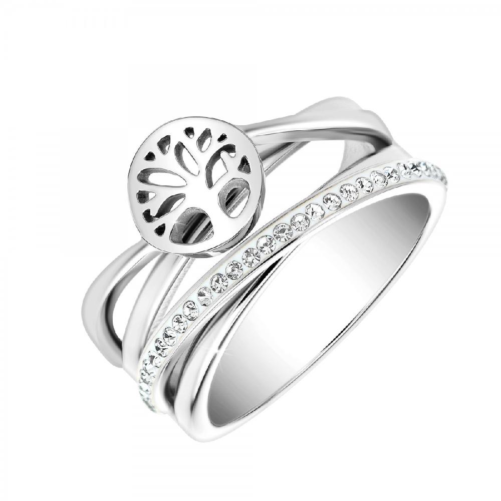 so charm Bague arbre de vie taille 54 SoCharm ornée de cristaux scintillants