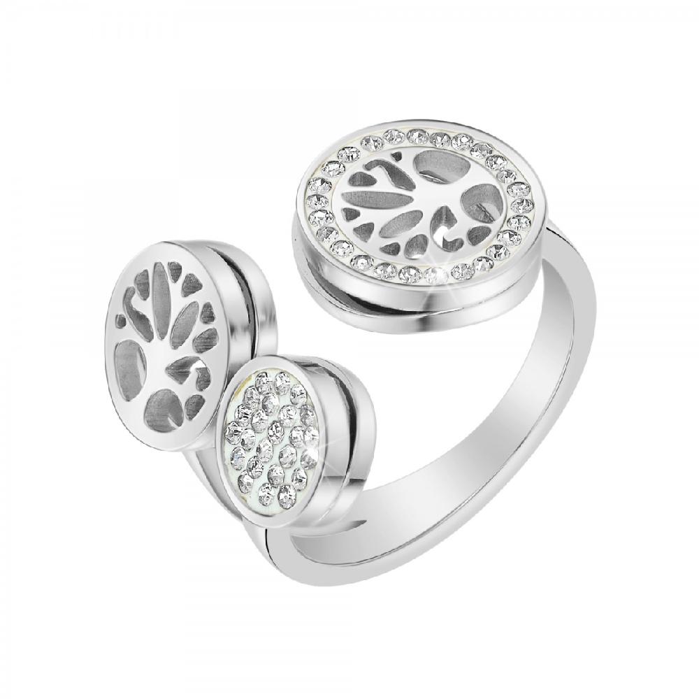 so charm Bague arbre de vie taille 54 SoCharm ornée de Cristaux scintillants