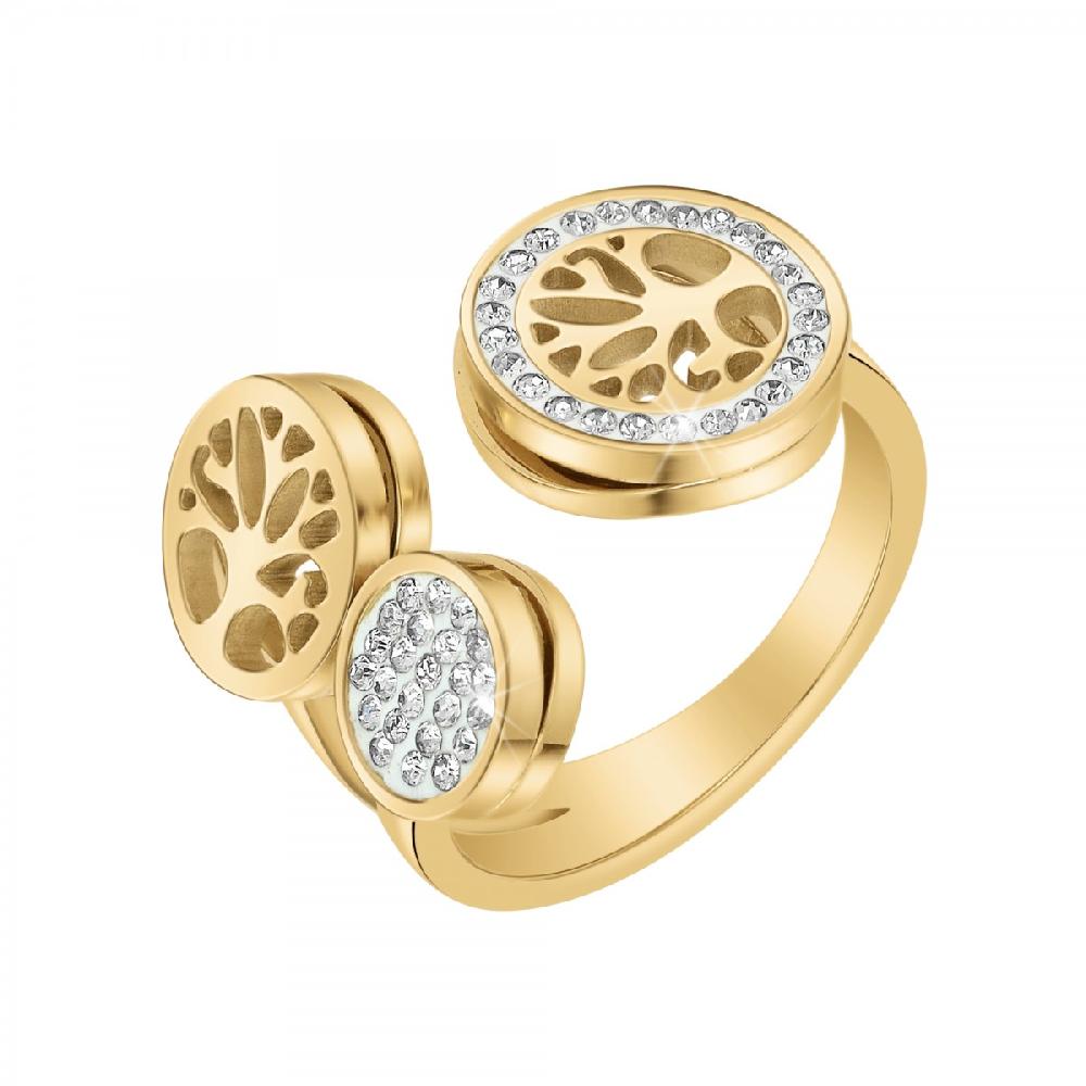 so charm Bague arbre de vie taille 54 SoCharm ornée de Cristaux scintillants