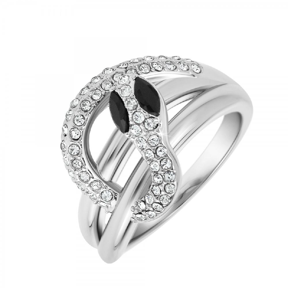 so charm Bague serpent taille 54 SoCharm ornée de Zirconium