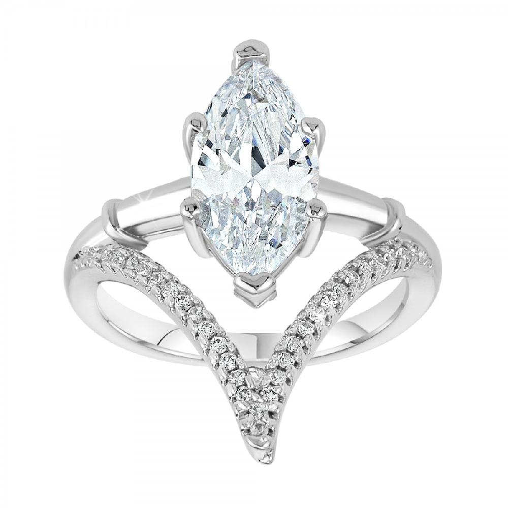 so charm Bague taille 54 SoCharm ornée de Cristaux scintillants