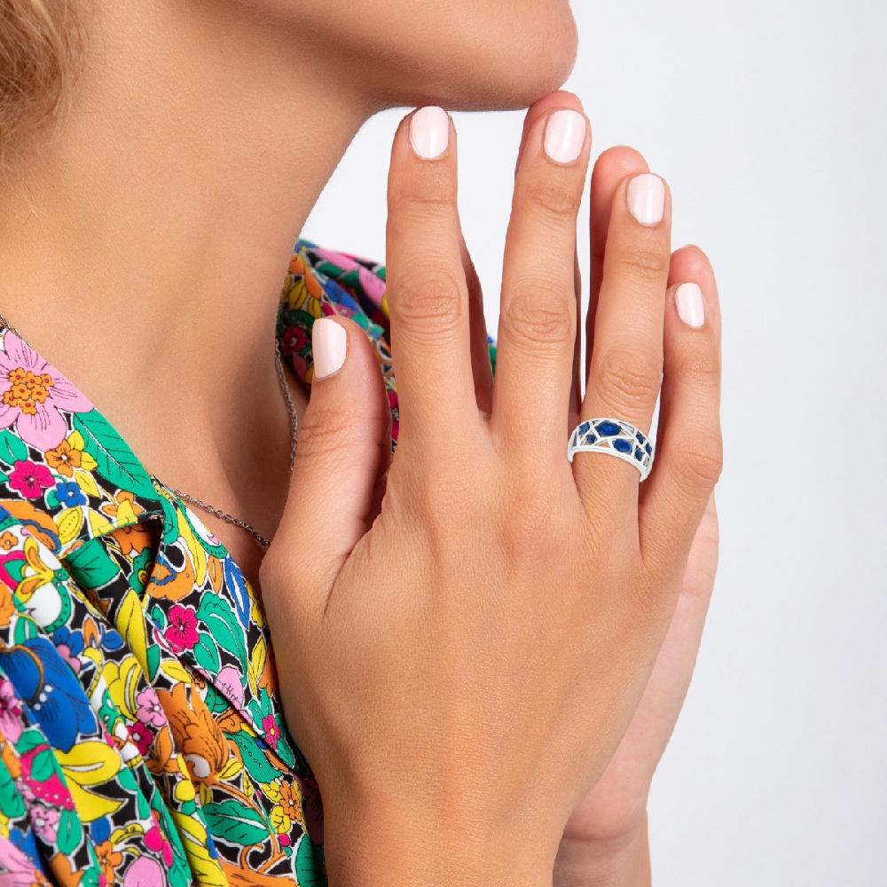 So Charm Bague Taille 54 SoCharm Ornée De Cristaux Scintillants