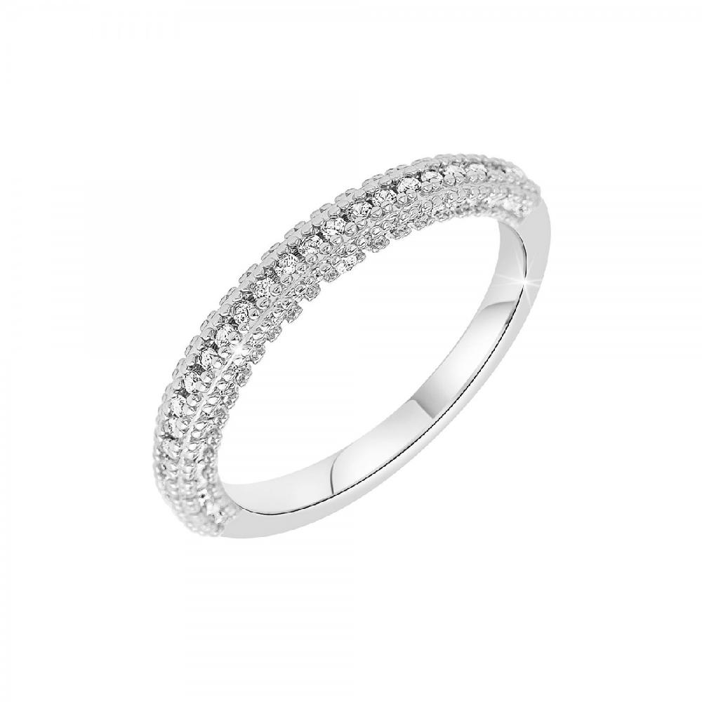 so charm Bague taille 54 SoCharm ornée de Cristaux scintillants