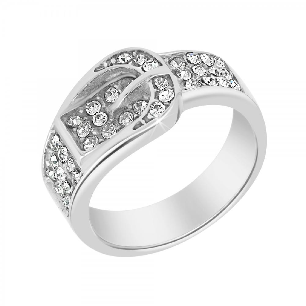 so charm Bague taille 54 SoCharm ornée de Cristaux scintillants