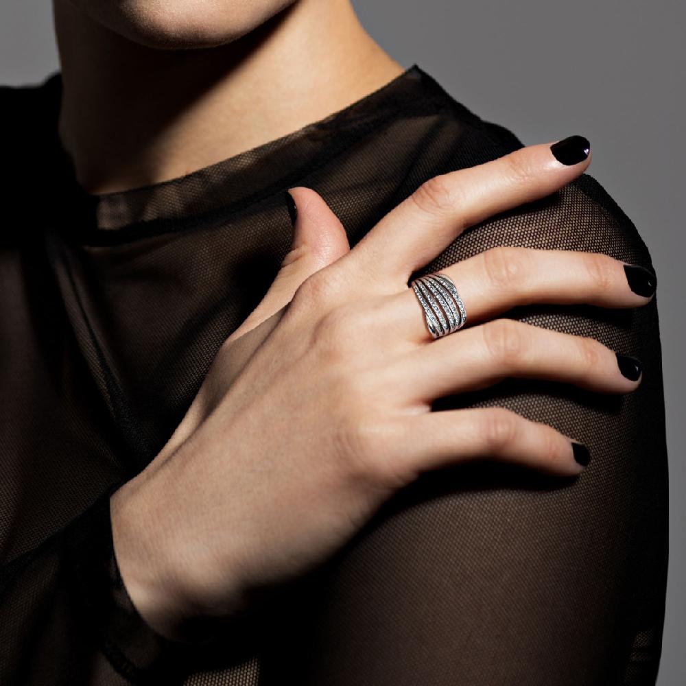 So Charm Bague Taille 54 SoCharm Ornée De Zirconium