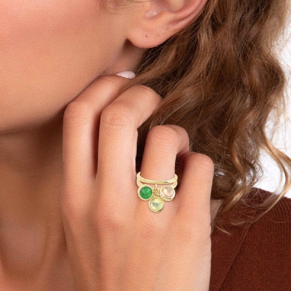 So Charm Bague Taille 54 SoCharm Ornée De Zirconium